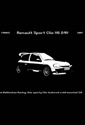 Renault Clio V6: A Racing Icon You Must Know