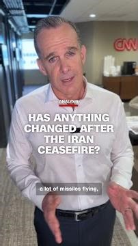 Analysis: Has anything changed after the Iran ceasefire?