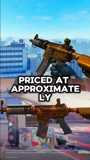 M4A4 Etch Lord x Gold Web | Best CS2 BUDGET sticker crafts Pt.8 | #cs2 #howto