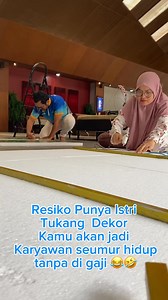 Resiko Punya istri Tukang Dekor 😂😅 , siap antar dan siap di perintah Jadi Karyawan.. 🤭 #fypjangkauanluas #fyp #fbpro #rellsfyp #suamiistribahagia | Vivi Zidane Ziehan