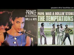 PRINCE - THE TEMPTATIONS Prince was a rollin' stone (DoM mashup)