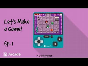 Let's Make a Game!-Microsoft MakeCode Arcade Ep. 1