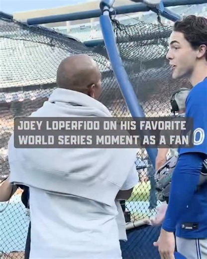 13K views · 104 reactions | Now playing in a World Series himself, Joey Loperfido reflects on the moments he remembers most growing up watching the game he loves. | Major League Baseball Players Association | Facebook