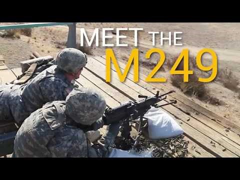 M249 SAW (SQUAD AUTOMATIC WEAPON) 5.56MM CAL