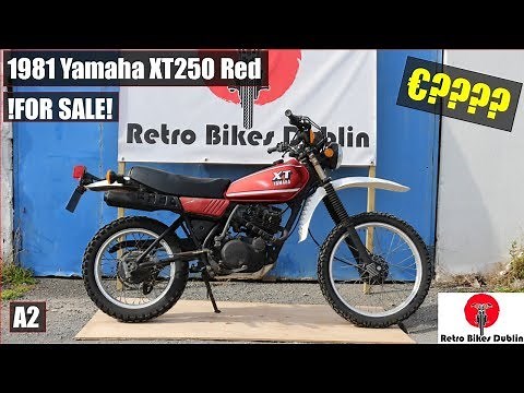 1981 Yamaha XT250 Red - (Overview)