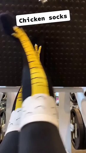 I got bullied for my legs now I'm embracing them 😂 #fyp #legday #viral #socks #chicken #gymtok #gymhumor