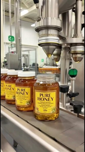 Inside a Honey Factory 🍯 | Honey Production Process #factory #howitsmade #automation #industrial