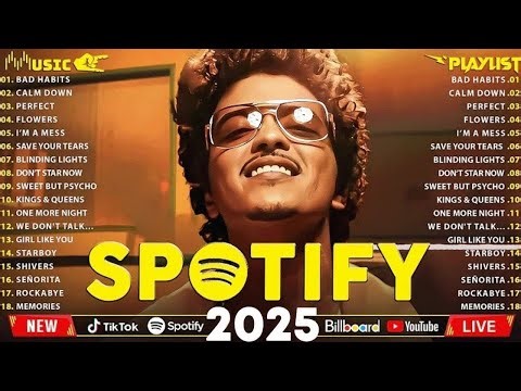 Rihanna, Dua Lipa, Adele, Ed Sheeran, Bruno Mars, Maroon 5, The Weeknd 🌊 Billboard Top 50 This Week