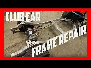 Club Car aluminum frame repair