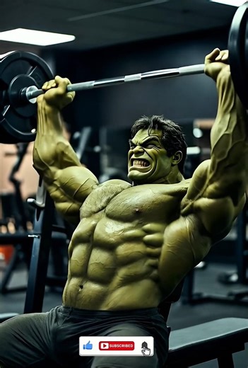 hulk workout #workout #hulk #avengers #animation