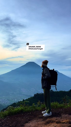 Menikmati Keindahan Sikunir, Dieng, Jawa Tengah