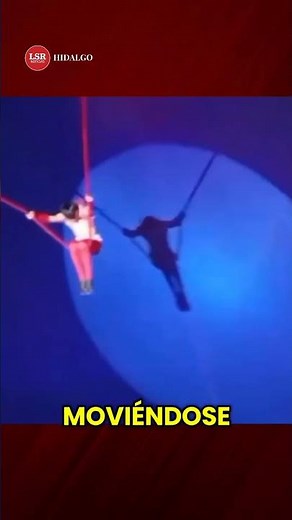 Circus tragedy: trapeze artist falls during his act