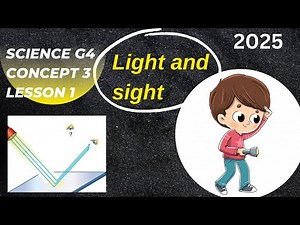 Science G4 | Concept 1.3 lesson 1 -Light and sight 2026