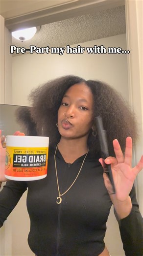 C H A I L Y N ✞ on Instagram: "Pre-Part my hair with me… #partingtutorial #braidpartingtutorial #explore #explorepage #trending #makemefamous"