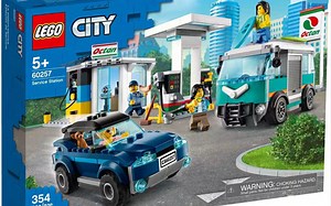 乐高 城市 60257 加油站 速组评测_哔哩哔哩_bilibili