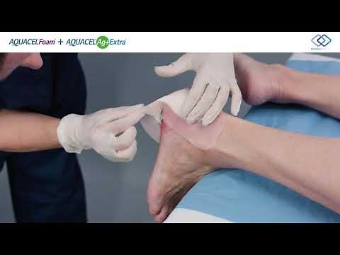 AQUACEL® Foam & AQUACEL® Ag+ Extra™ Application - Heel Pressure Ulcer
