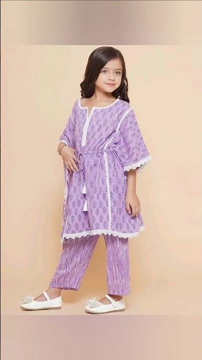 Elegant & Comfortable Kurta Sets for Little Girls | Trending Ethnic Outfits