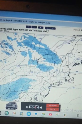 This is the HRRR model run, the timing is now, the snow start at 1am,2am,the break 5am to 7am, then snow from 7am,8am to 1pm,2pm. | Frank Magie