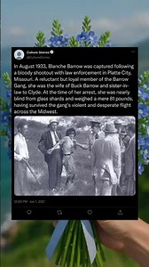 🔥 Outlaw Life Ends: Blanche Barrow Captured! #History #Outlaws #1933