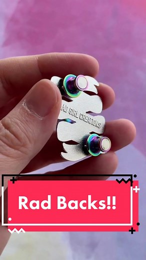 Rad Backs: Convert Enamel Pins to Magnets
