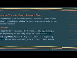 How to Accurately Determine Your Browser Window Size for Responsive Design