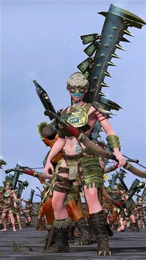 Lizardmen Upgraded | Stunning Amazon Mod Units #warhammer3 #totalwarwarhammer3 #lizardmen