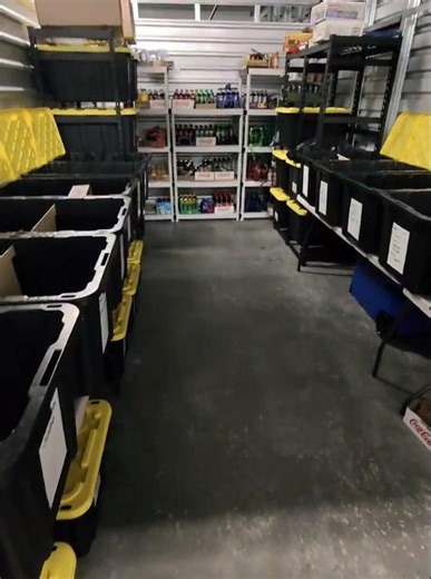 Inside My Vending Warehouse Setup #smallbusiness #entrepreneurlife