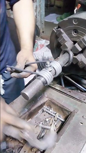 Wire Rolling into heavy duty double coil spring #Short