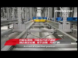 Automated 4 Way Radio Shuttle System-Maxrac