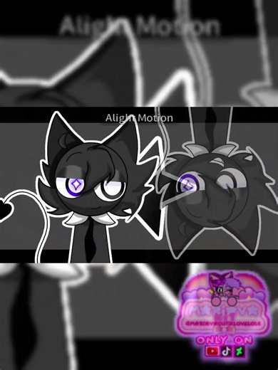 Mally my huzz💖🩶🖤😍 ib:‪@Thebeloved_FakeStella‬ #fypシ゚viral #art #cute #alightmotion #capcutedit