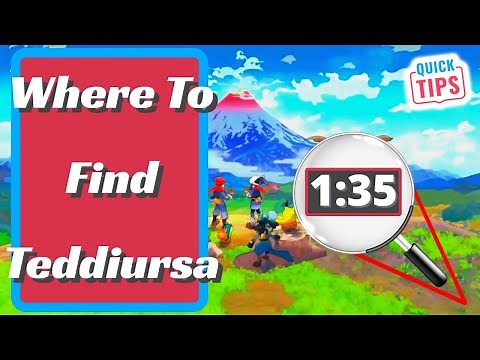 Where To Find Teddiursa - Pokemon Legends Arceus - Teddiursa Catching And Location Guide