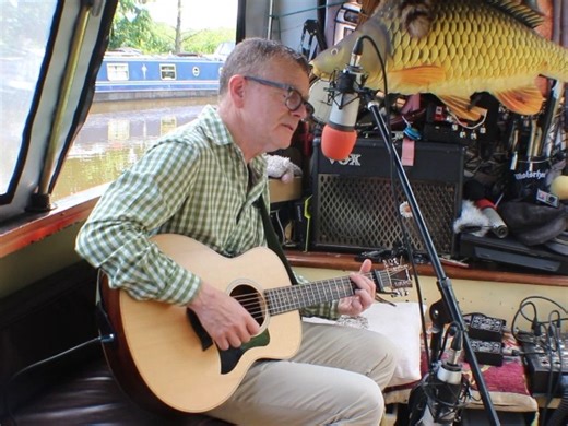 Raymond Weir has been playing in bands around Glasgow since the 80's after being influenced by his musical father and is still currently playing with the band The Eisenhowers. He is a prolific muso who constantly writes and performs as often as he can,not only for his own satisfaction but also to help him to process and cope with the loss pf his wife. His second wonderful work for us was his beautiful 'Ordinary Miracles', a song about being grateful for the people we have in our lives. This song