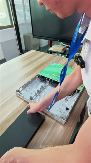 Neat wiring, easy access for connections, and seamless integration of LED modules. #eagerled