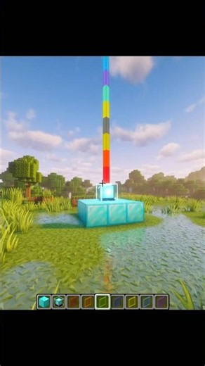 Minecraft Rainbow Beacon 🌈