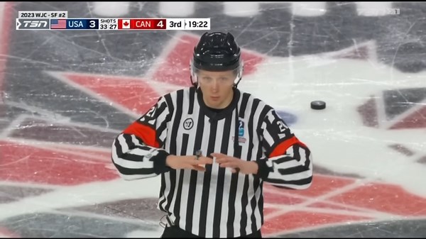 The goaltender-interference call changed the entire Canada vs USA game