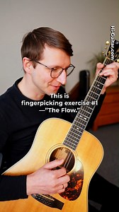 8.3K views · 102 reactions | Get my free fingerpicking exercises: Hi-Guitar.com/Fingerpicking #guitarlessons #guitartutorials #guitar | Hi Guitar by Florian | Facebook