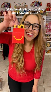 Lil McDonald’s happy meal CODES! #mcdonals #happymeal #codes #lilmcdonalds #miniature | DisneySweetstuff