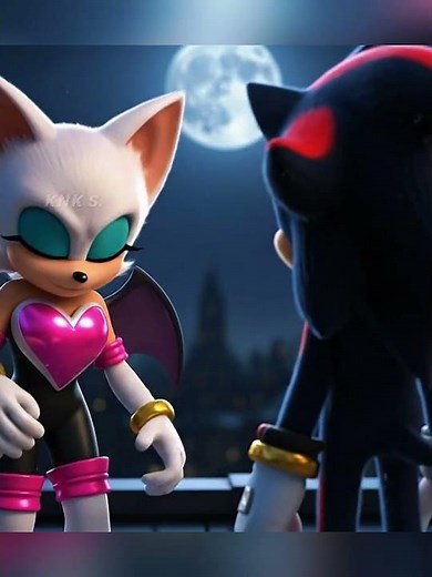 Shadouge: More Than Just Friends? ❤️ #sonic #rosesonic #knks ‪@kyoyakuvira101‬