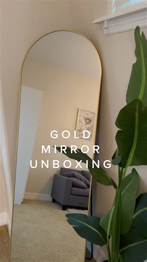 Gold Mirror Unboxing & Review | Walmart Finds