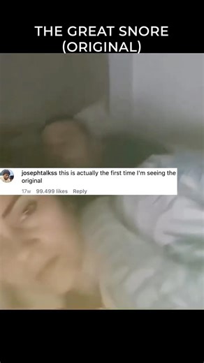 The original snoring sound used everywhere 😄 #memesound