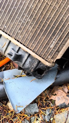 Redneck Proving Grounds: Failed Radiator Repair #diy #pontiac #cartok #shorts #lol #mechanic #fail