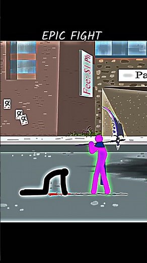 Epic Stickman Fight 💥 Part 3 #viral #trending #stickmanfight #stickman