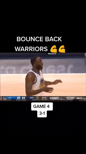 When 100044406100363:2048:Stephen Curry and the 100044427609667:2048:Golden State Warriors eliminate the denver nuggets in Western conference 1st round year back 2022 And now the warriors have a chance to eliminate the 100044317425498:2048:Houston Rockets Lezzgoo warriors #fyp Part 4 | GSW Updates | Facebook