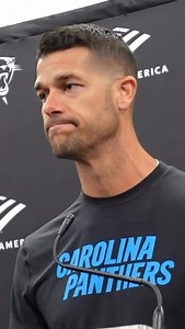 2.8K views · 235 reactions | Carolina Panthers head coach Dave Canales says he was disappointed, but encouraged after watching the tape from Sunday’s loss to the Jaguars. | Carolina Blitz | Facebook