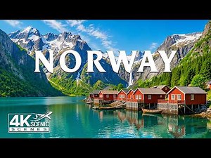 Norway 4K 🌿 Majestic Fjords, Waterfalls & Scenic Mountains | Relaxing Film