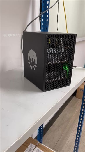 dogecoin belief becomes hashrate with Volcaminer #dogecoin #cryptomining #crypto #powermining #asicminer #jinglemining