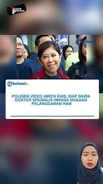 The Controversy Over Amien Rais' Video, From His Will to Bring in Specialist Doctors to Allegatio...