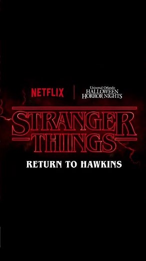 Halloween Horror Nights HHN 2026 Show Announcement: Stranger Things: Return to Hawkins #hhn