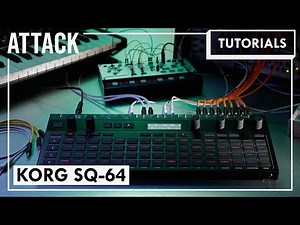 Tutorials: How To Set Up & Make A Beat With The Korg SQ-64 & Korg Volca Sample