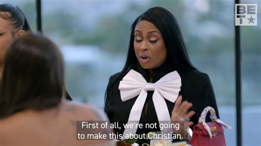 20K views · 146 reactions | When Friendsgiving turns into a full-blown Ponderosa… ‍ The table was set, but the tension? Served piping HOT. There’s trouble in the water for this longtime duo, and we’re with Jackie — living on a prayer.  #BasketballWivesonBET | BET | Facebook